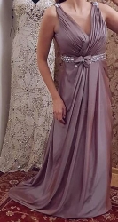 Victoria plesové šaty fialové