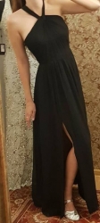 Jill Stuart černé společenské šaty s holými zády