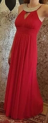 červené společenské šaty večerní Nanette Lepore