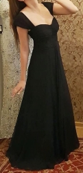 Nanette Lepore černé večerní společenské šaty