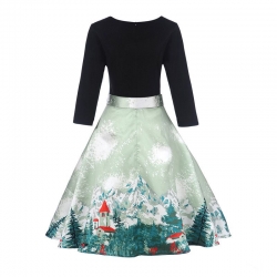 krátké šaty s rukávy retro  vintage 50´s 60´s  Alpy