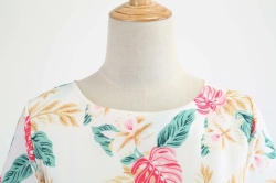 krátké šaty s rukávy retro  vintage 50´s 60´s  classic světle vzory