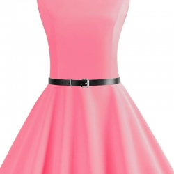 krátké šaty retro  vintage 50´s 60´s s růžové