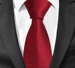 kravata pánská červená společenská