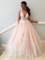svatební šaty  Angelise pink