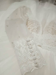 Svatební šaty s rukávy Bohunka