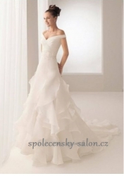 bílé svatební šaty Fione