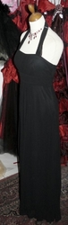 Blecknea černé společenské šaty 