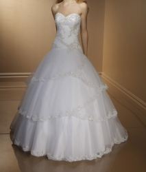 svatební šaty na míru - extra luxusní model 022