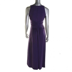 Sangria dlouhé fialové společenské šaty
