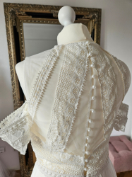  boho svatební šaty šifonové Sandra