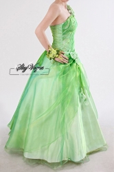 společenské šaty - sky G10 zelené