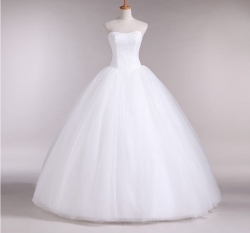svatební šaty smetanové tylovky Kim