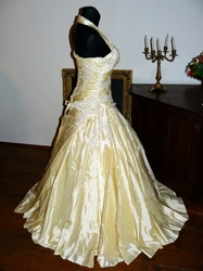 Společenské šaty Gold champagne