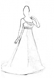 svatební šaty Pearl Yvettey