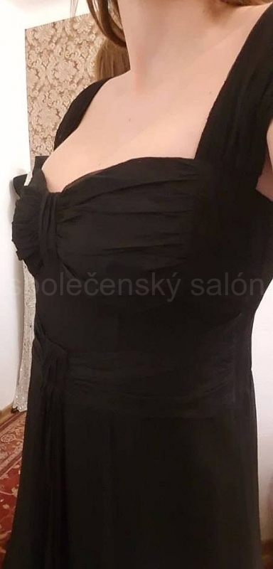 Nanette Lepore černé večerní společenské šaty