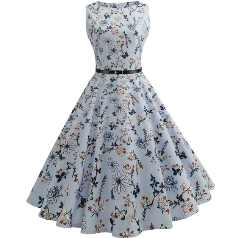 krátké šaty retro  vintage 50´s 60´s  vzory motýlci