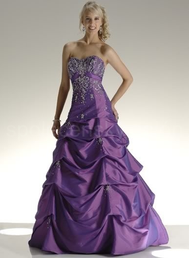 plesové šaty Purpleane