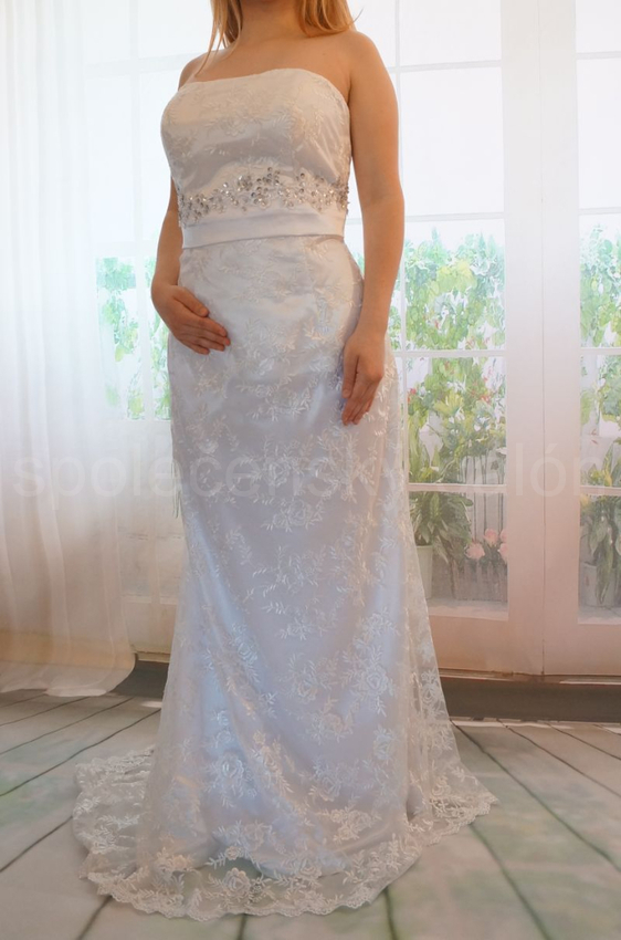 svatební šaty krajkové bílé Valeria