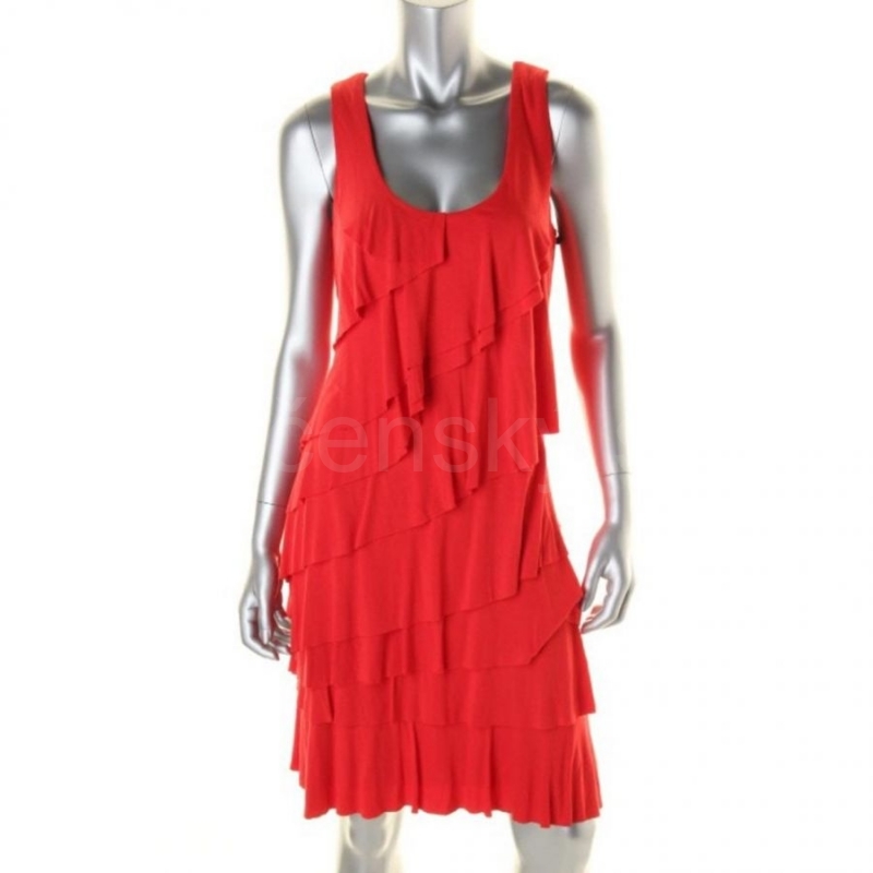 Calvin Klein krátké červené šaty
