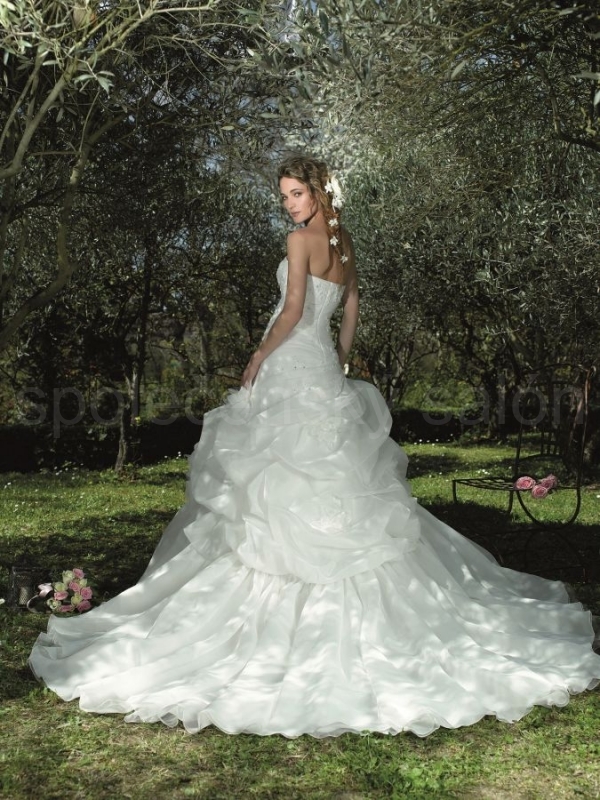 Yvettey svatební šaty šité na míru zákaznice 135